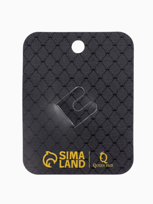 Булавка Лунная дорожка, 4 см, радужная в серебре