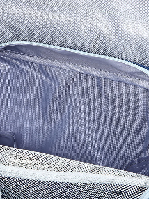 Косметичка-несессер на липучках, с ручкой, цвет синий