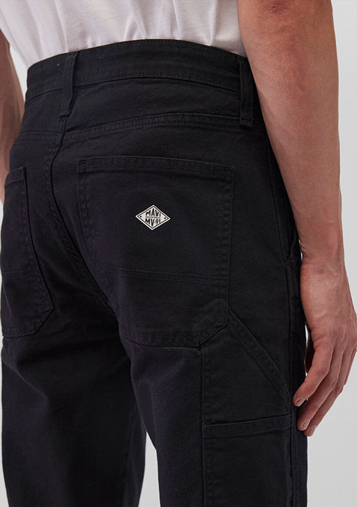 Oxford MV91 Street Siyah Kanvas Denim Jean Pantolon - Mavi фото 8