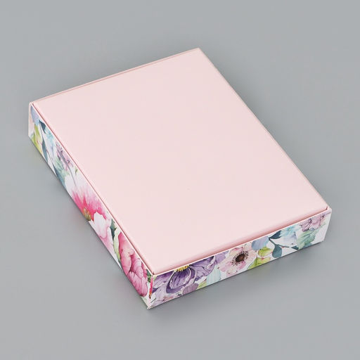 Цена за 2 шт. Коробка складная для 12 конфет без окна Подарок для тебя, 19?15?3.6 см