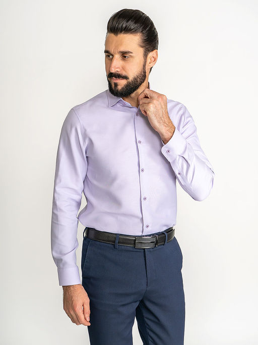 Сорочка мужская длинный рукав GREG 720/139/7331/ZN/1p  фото 8