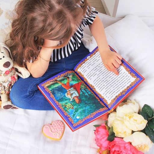 Книга детская в твёрдом переплёте «Волшебные сказки», 128 стр.