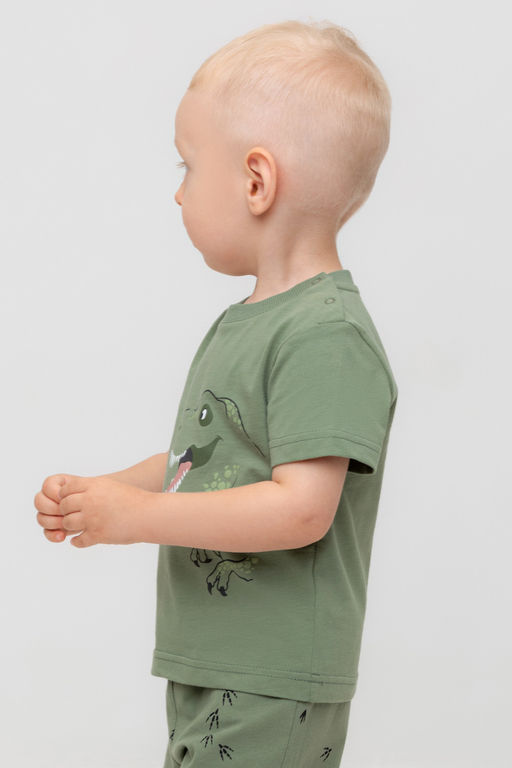 Crockid _ КР 302700/папоротник к538 фуфайка (футболка) д/мал яс  фото 4