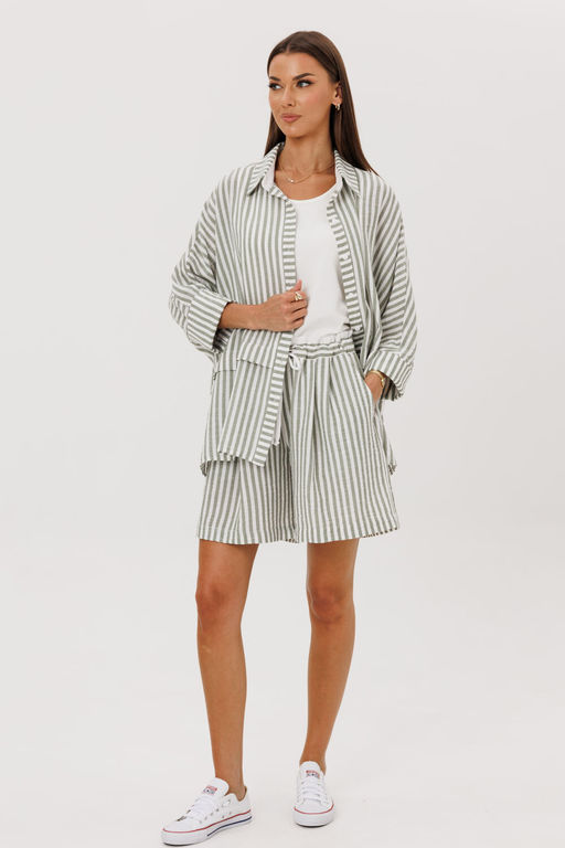 Костюм Lars Style 1111/1 молочный, зеленый, белый