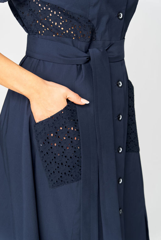 Платье EVA GRANT 7200В темно-синий