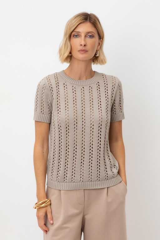 ЕВ 30211/бежевый джемпер жен