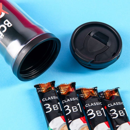 Кофе быстрорастворимый Всё это суета, 4 шт. x 18 г. в термостакане 250 мл. (18+) - Фабрика счастья фото 2