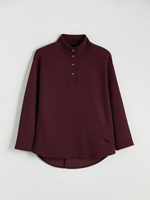 Dik Yaka Oversize Kad?n Tunik