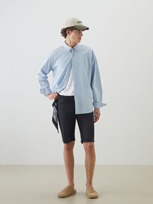 Slim Fit Erkek Jean ?ort