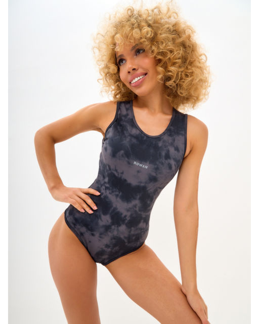 Купальник слитный Sport ONYX серый