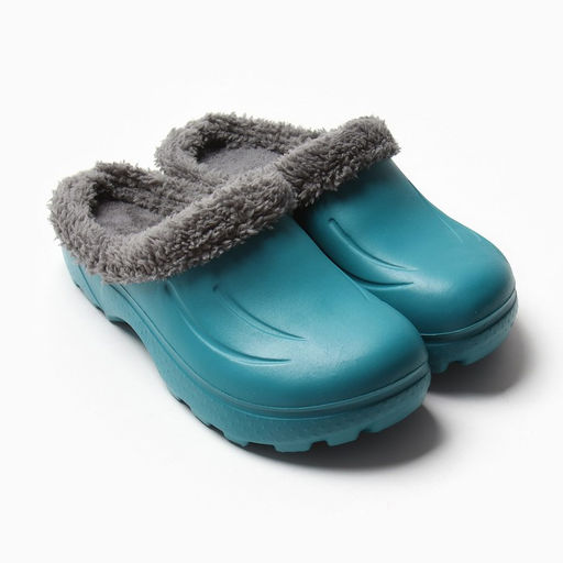 Галоши-сабо женские утепленные "Монтана" цвет изумрудный, размер 41