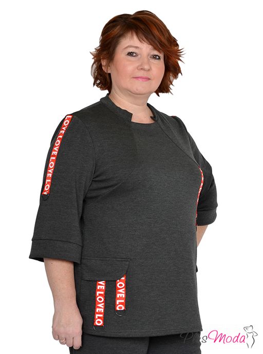 ТУНИКА МОДЕЛЬ №562 РАЗМЕРЫ 44-84 - Plus moda фото 2