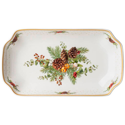 Блюдо "Celebration" глубокое 25*14*4 см 54-611 #НовыйГод