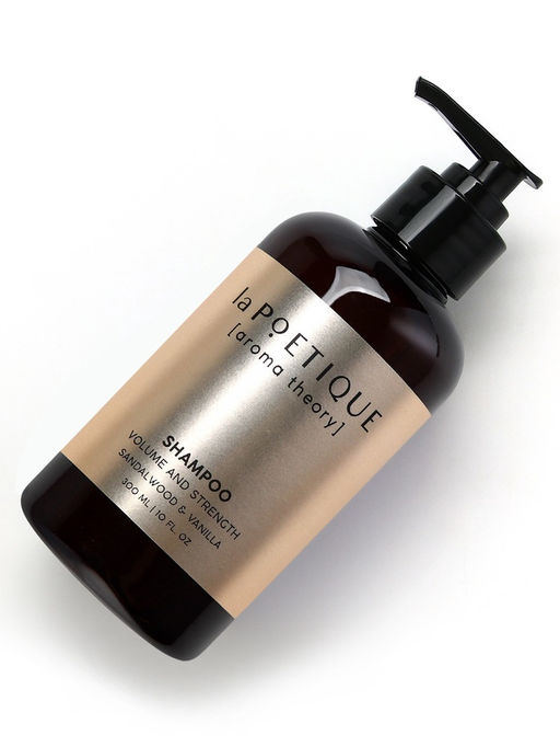 Шампунь для волос, объём и сила, 300 мл, аромат сандала и ванили, LA POETIQUE