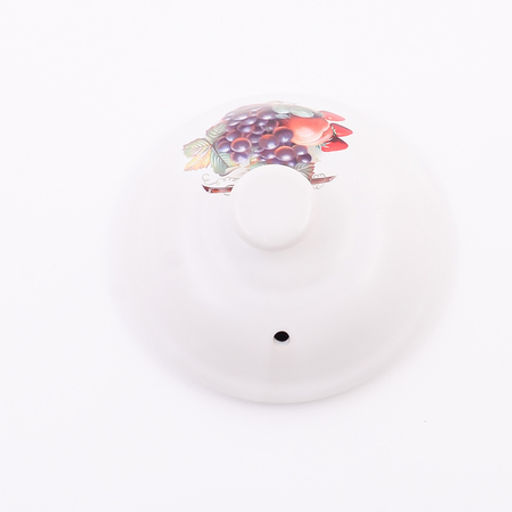 7435-1 Кастрюля с крышкой 1,8 л керамика рис/ягоды MB (х8) - Mayer&boch фото 3