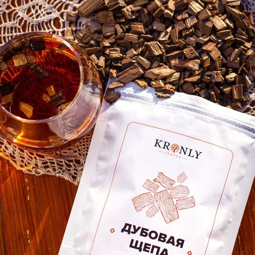 KRONLY Дубовая щепа обжарка микс 100 г.  фото 11