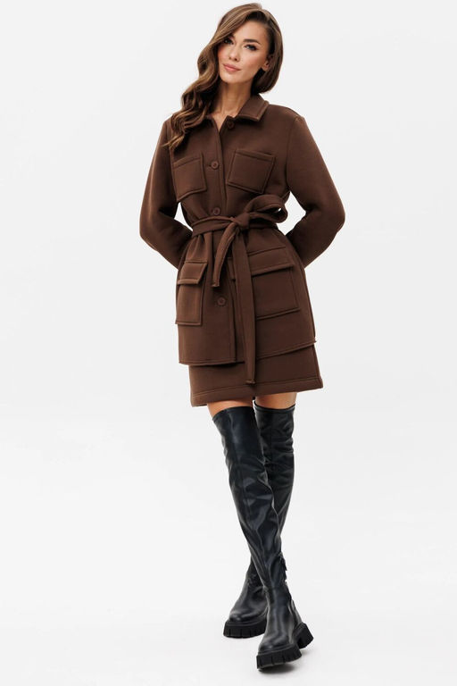 Костюм GO F7088/23-03.170-176 коричневый