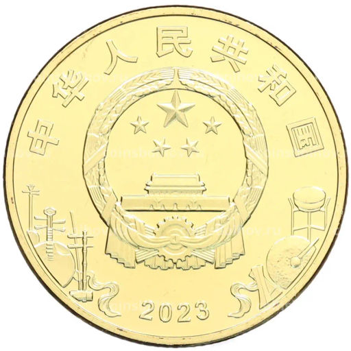 Монета 5 юаней 2023 года Китай Пекинская опера