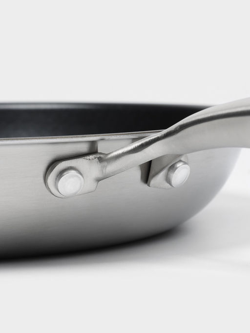 Сковорода 3Ply Hanna Knövell, d=30 см, h=5.5 см, толщина 2.2 мм, индукция, антипригарное покрытие, нержавеющая сталь