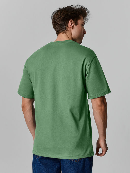 Футболка мужская базовая зеленая - Mark formelle фото 3