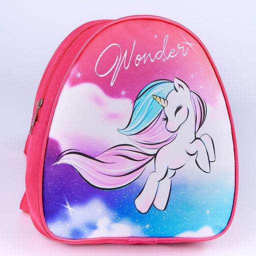 Рюкзак через плечо, детский Единорог, 23.5 х 20.5 см - NAZAMOK KIDS фото 2