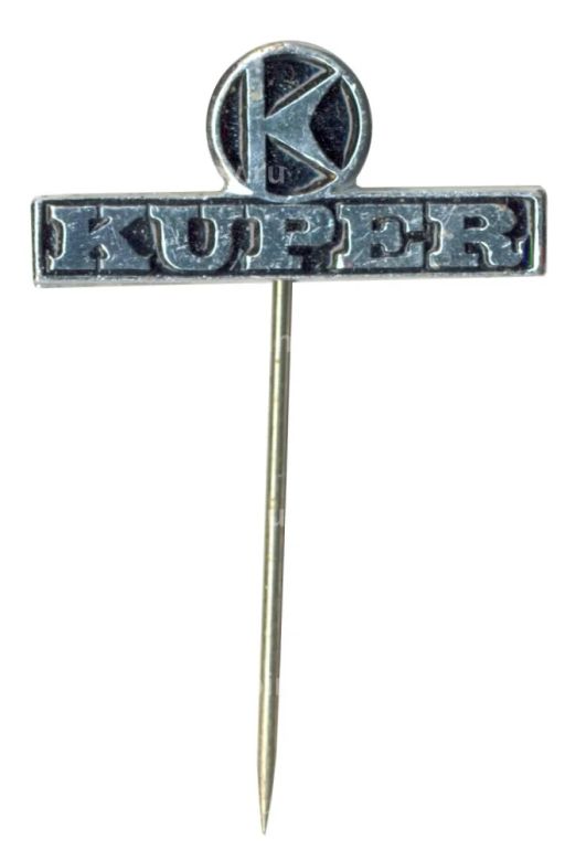 Значок рекламный Kuper (Германия)
