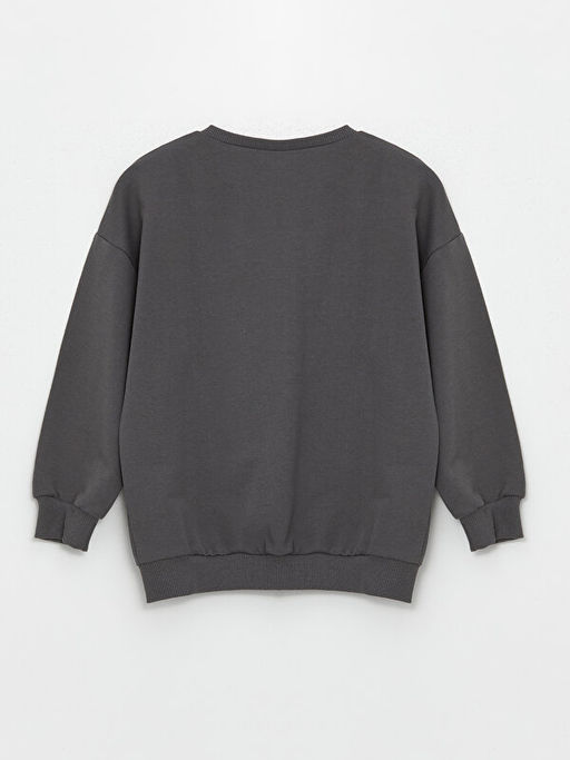 Bisiklet Yaka Uzun Kollu Basic Erkek Bebek Sweatshirt ve Tayt Pantolon 2li - Waikiki фото 3
