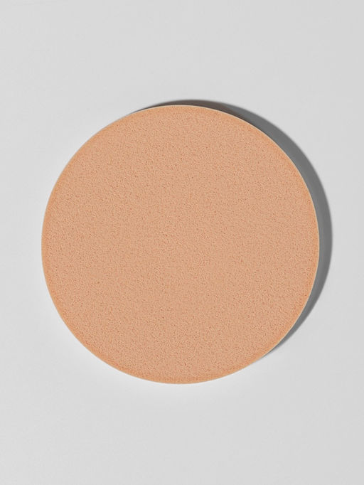 Спонжи для макияжа, 10 шт., d=8 см, бежевые