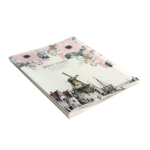 Папка формат А4, с 30 прозрачными файлами, Город, МИКС - Calligrata фото 6