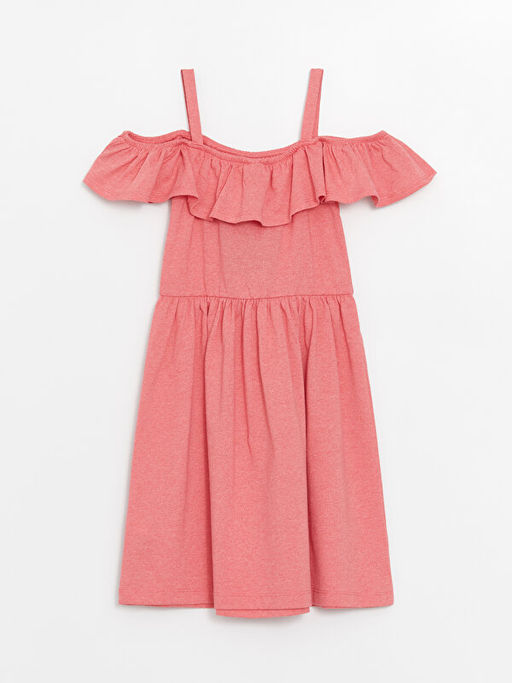 Kay?k Yaka K?z ?ocuk Elbise