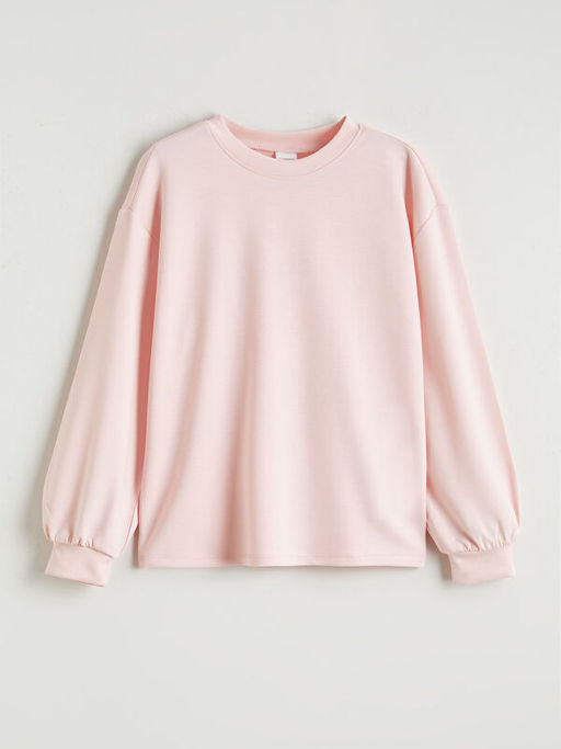 Bisiklet Yaka K?z ?ocuk Pijama ?st