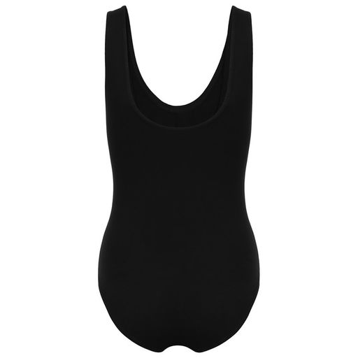 Купальник гимнастический Grace Dance Бабочка, на широких бретелях, р. 40, цвет чёрный  фото 8