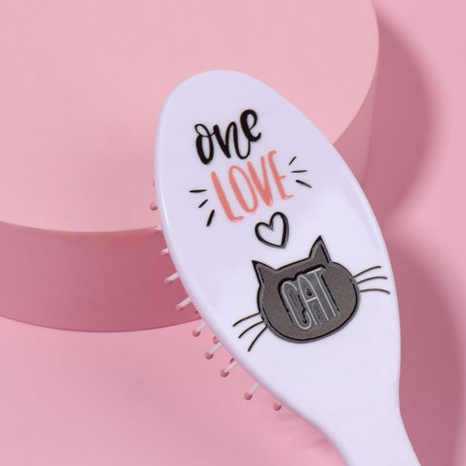 Расчёска массажная, 5.3×17(±1) см, МИКС