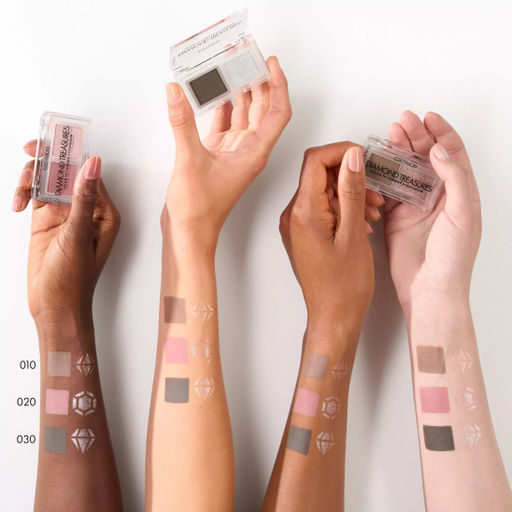 Палетка теней для век Diamond Treasures Cream to Powder Eyeshadow, 010 Hazel Spark 953994 - Catrice фото 5