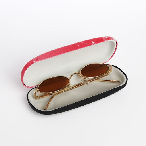 Футляр для очков, 16 х 4 х 6 см, хлопушка, цвет красный - Simaland фото 5