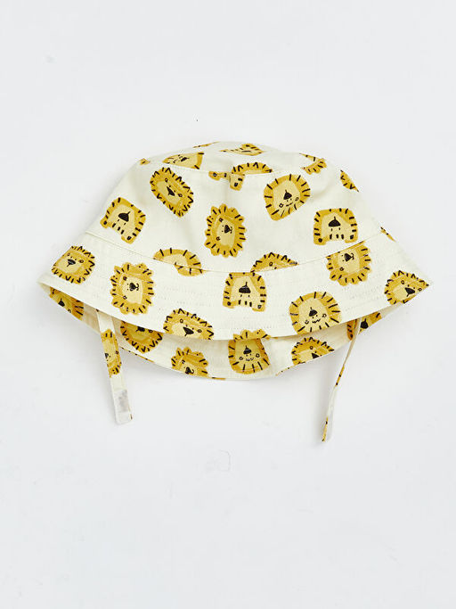 Bask?l? Erkek Bebek Bucket ?apka