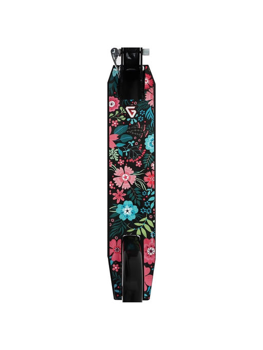 Самокат GRAFFITI, складной, колёса PU 200 мм, ABEC 7, цвет чёрный