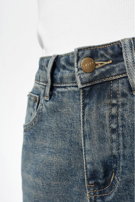 Джинсы BAGGY с потертостями - Erist store фото 6