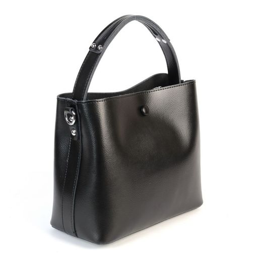 Женская кожаная сумка 8703-220 Блек