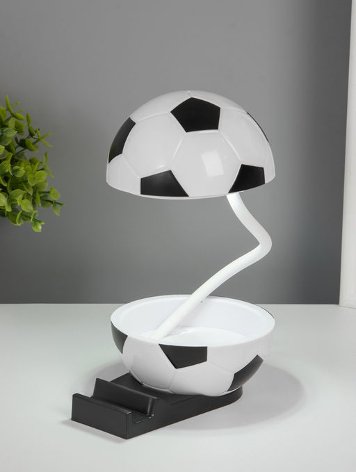 Ночник подставка под телефон "Футбольный мяч" 4хLED 3Вт 5V USB АКБ 2 режима 9,5х12,5х10 см   1091621