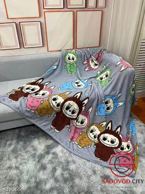 Плед с рисунком детский