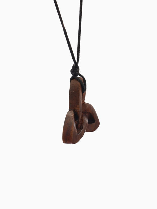 Кулон «Трилистник», дерево соно