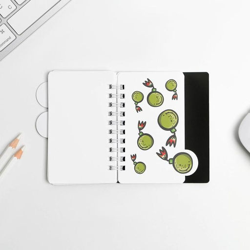 Цена за 2 шт. Блокнот А7, 40 листов с разделителями Юному герою с 23 февраля - Artfox фото 6