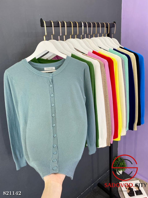 Кофта женская однотонная