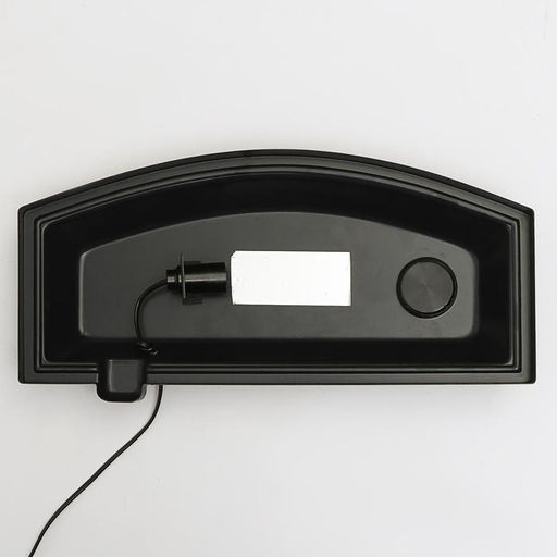 Аквариум Телевизор с крышкой, 40 литров, 46 х 20 х 44/49 см, чёрный - Пижон фото 6