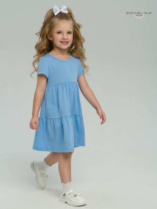 Платье Тия голубая - Sovalina фото 10