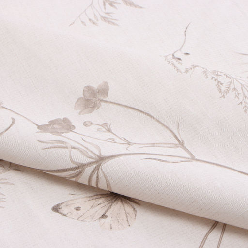 Комплект штор для кухни с подхватами Этель Flower herbarium, 149×180 см - 2 шт.