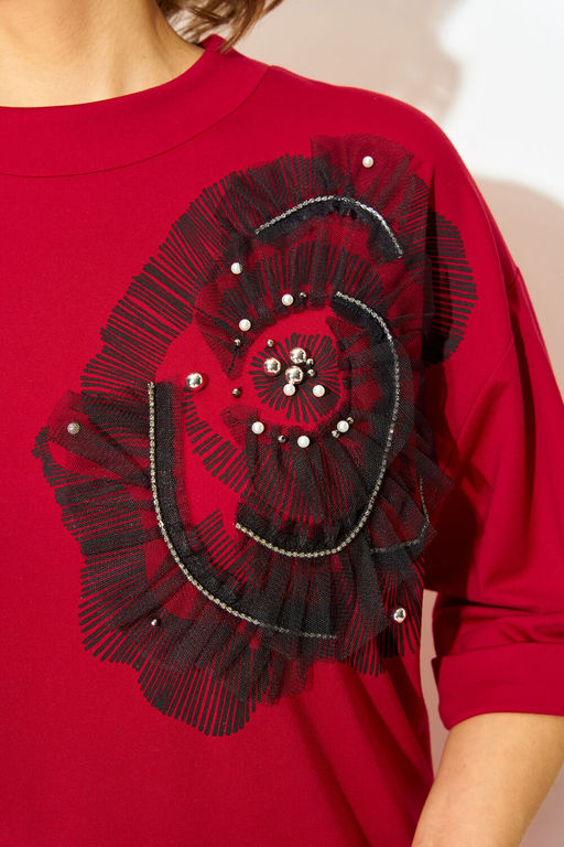 Платье Liliana 1464 алый