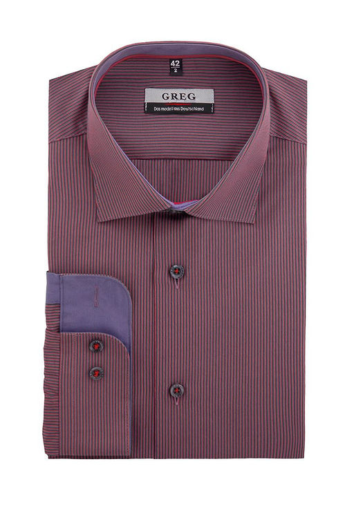 Сорочка мужская длинный рукав GREG 751/139/1033/Z/1p  фото 8