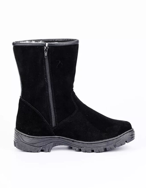 Сапоги мужские замшевые Байкал, литая подошва